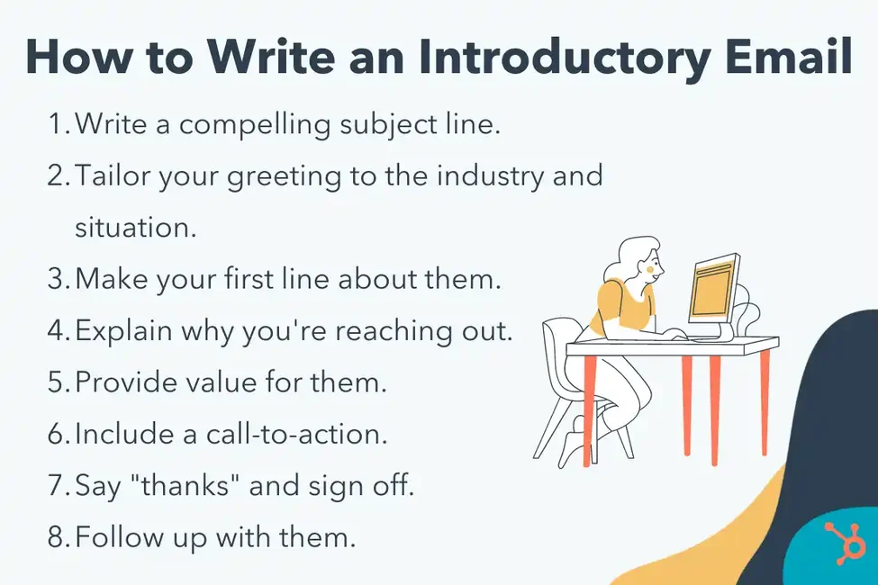 how to write an introductory email